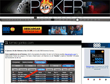 Tablet Screenshot of poker.yonkis.com